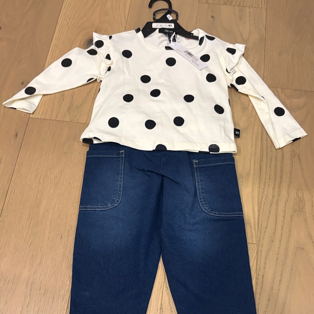 BNWT Joe’s Jeans Girl 18m Matching Set